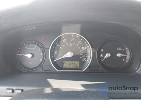 2007 Hyundai Sonata Gls from USA, damaged, VIN 5NPET46C67H193614